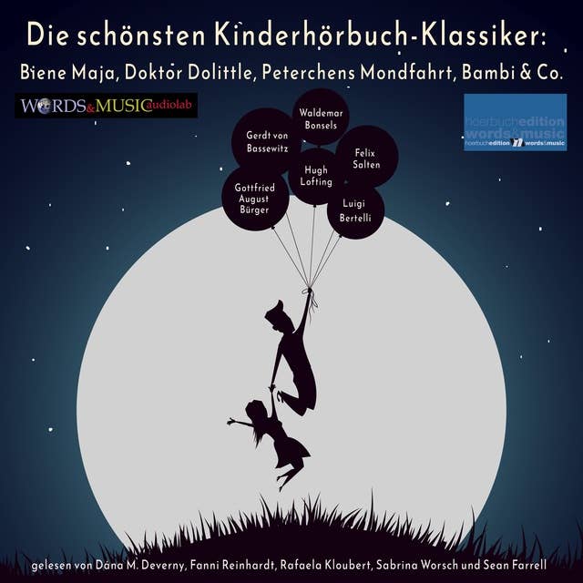 Die schönsten Kinderhörbuch-Klassiker: Biene Maja, Doktor Dolittle, Peterchens Mondfahrt, Bambi & Co.