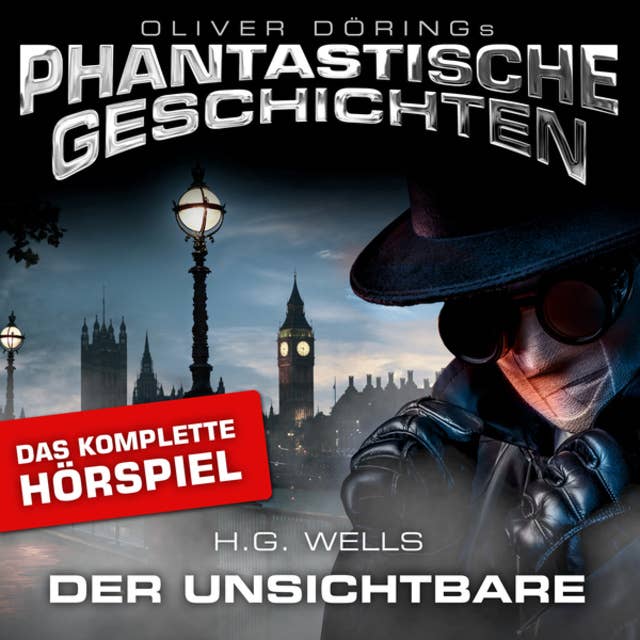 Cover for Phantastische Geschichten, Der Unsichtbare - Das komplette Hörspiel