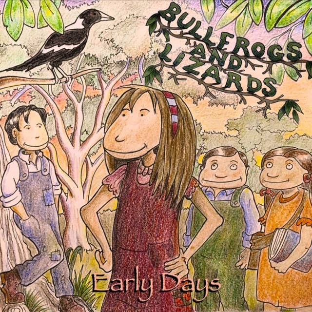 Cover for Bullfrogs and Lizards: How the Bullfrog and Lizards Children Met