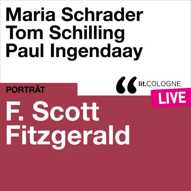 F. Scott Fitzgerald - lit.COLOGNE live