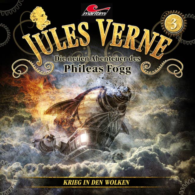 Cover for Jules Verne, Die neuen Abenteuer des Phileas Fogg, Folge 3: Krieg in den Wolken