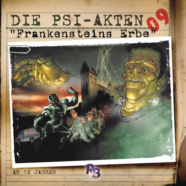 Cover for Die PSI-Akten, Folge 9: Frankensteins Erbe