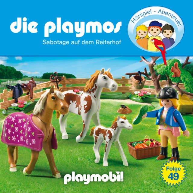 Die Playmos - Das Original Playmobil Hörspiel: Folge 49: Sabotage auf dem Reiterhof