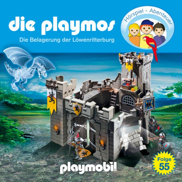 Die Playmos - Das Original Playmobil Hörspiel: Folge 55: Die Belagerung der Löwenritterburg