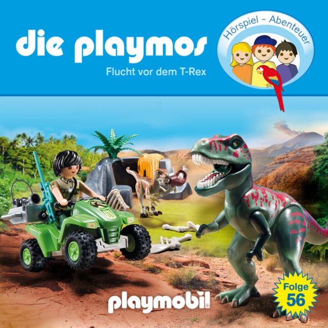 Die Playmos - Das Original Playmobil Hörspiel: Folge 56: Flucht vor dem T-Rex