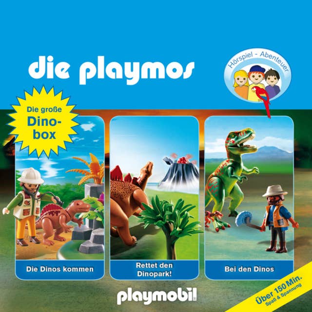Die Playmos - Folgen 3, 17, 30: Die große Dino-Box