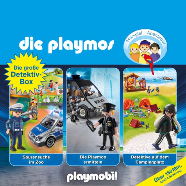 Cover for Die große Detektiv-Box - Das Original Playmobil Hörspiel, Folgen 46, 66, 73