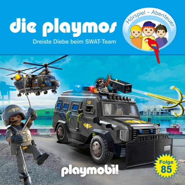 Die Playmos - Das Original Playmobil Hörspiel, Folge 85: Dreiste Diebe beim SWAT-Team