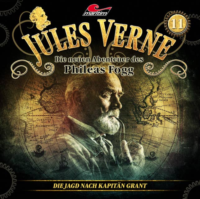 Cover for Jules Verne, Die neuen Abenteuer des Phileas Fogg, Folge 11: Die Jagd nach Kapitän Grant