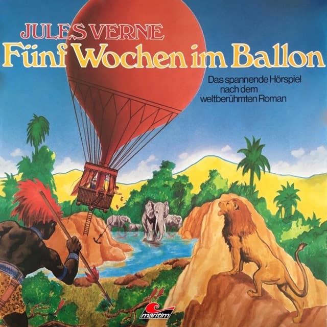 Cover for Fünf Wochen im Ballon