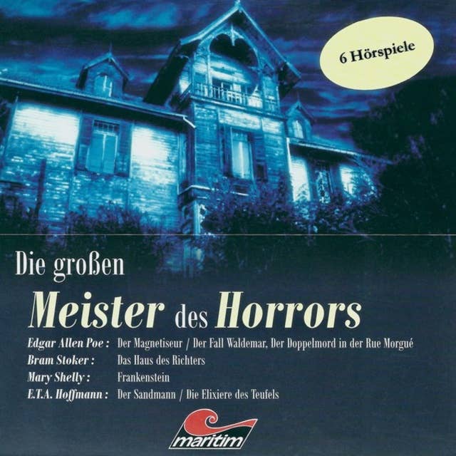 Cover for Die großen Meister des Horrors, 6 Hörspiele