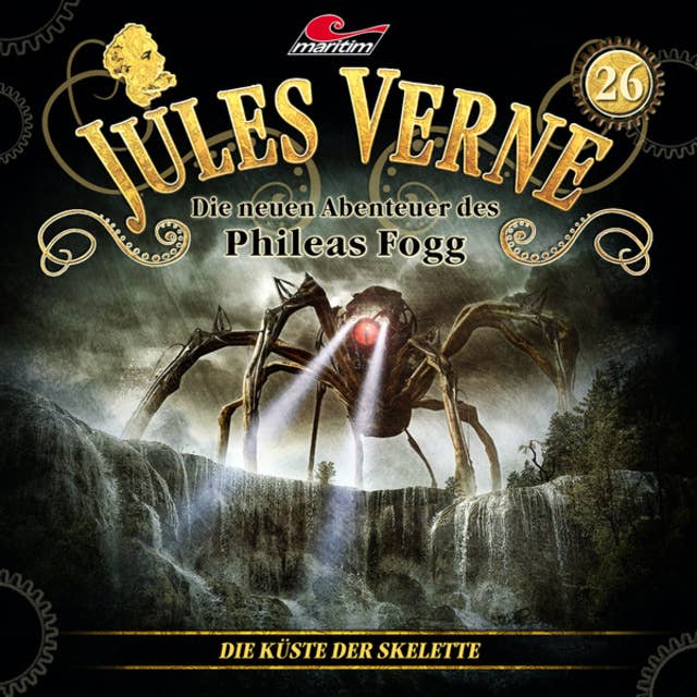 Cover for Jules Verne, Die neuen Abenteuer des Phileas Fogg, Folge 26: Die Küste der Skelette