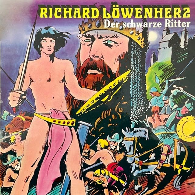 Cover for Richard Löwenherz, Der schwarze Ritter
