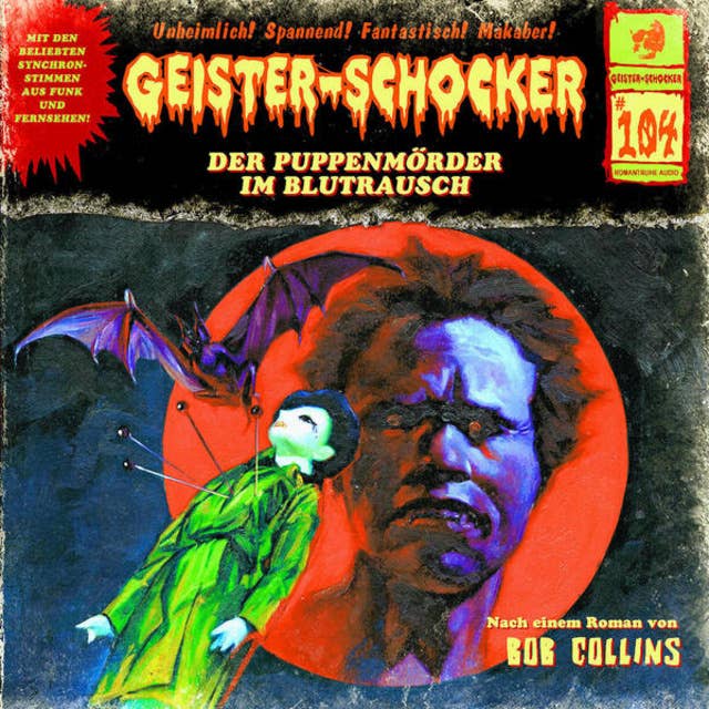 Cover for Geister-Schocker, Folge 104: Der Puppenmörder im Blutrausch