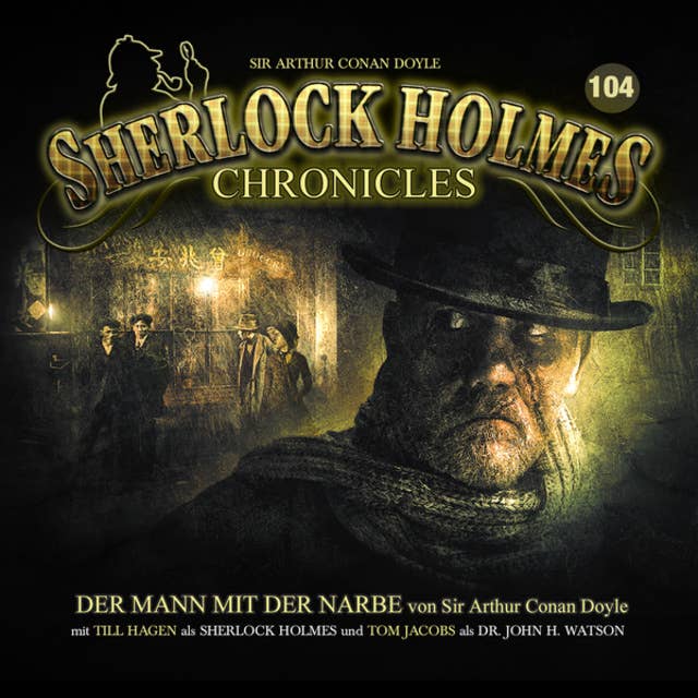 Cover for Sherlock Holmes Chronicles, Folge 104: Der Mann mit der Narbe