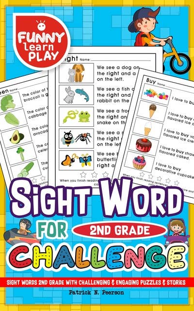 Sight Words 2nd Grade: With Challenging & Engaging Puzzles & Stories - Sight Words Grade 2 For Sophisticated & Updated Lessons