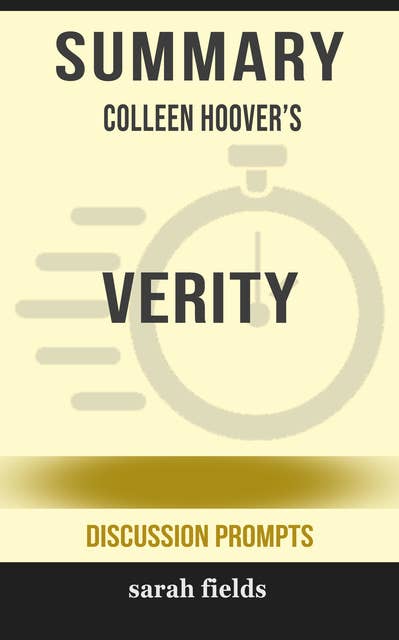 Summary: Colleen Hoover''s Verity