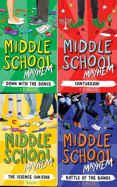 Middle School Mayhem: Box Set Books 1-4