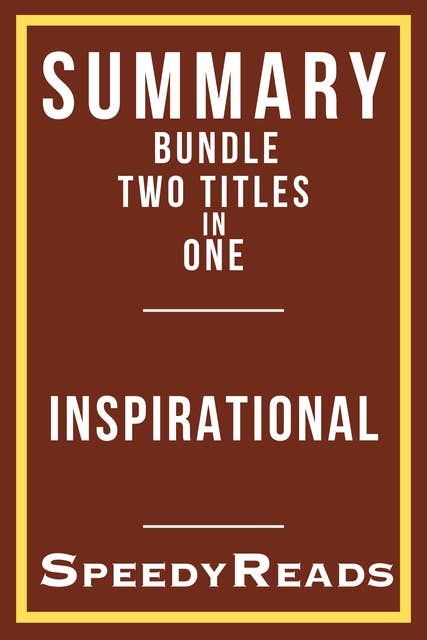 Summary Bundle Two Titles in One - Inspirational