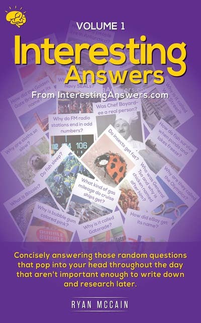 Interesting Answers: Concisely answering those random questions that pop into your head!