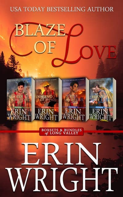 Blaze of Love: A Firefighter Western Romance Boxset (Books 1 - 4)