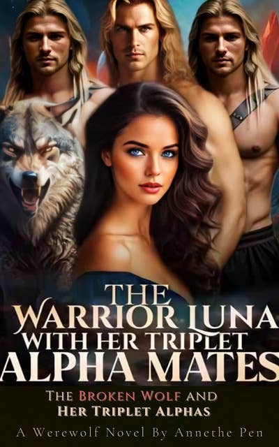 The Warrior Luna And Her Triplet Alpha Mates: The Broken Wolf and Her Triplet Alphas