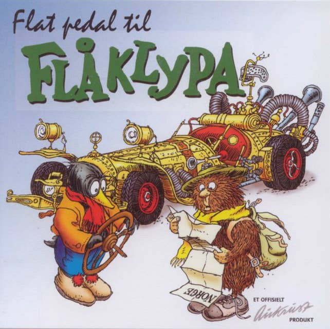 Flat pedal til Flåklypa