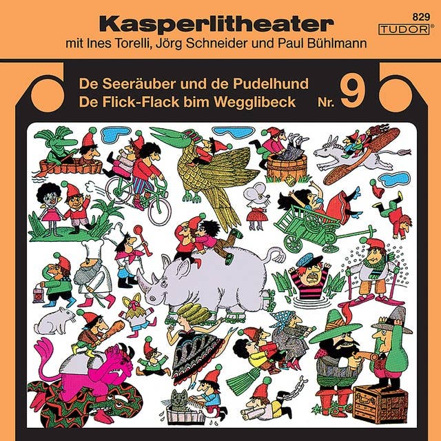 Kasperlitheater, Nr. 9: De Seeräuber und de Pudelhund / De Flick-Flack bim Wegglibeck