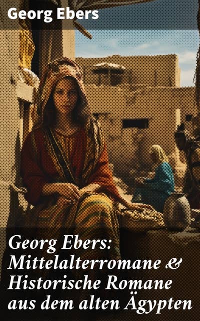 Georg Ebers: Mittelalterromane & Historische Romane aus dem alten Ägypten: Homo sum, Die Schwestern, Die Frau Bürgemeisterin, Serapis, Per aspera, Ein Wort