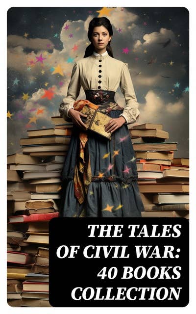 The Tales of Civil War: 40 Books Collection: Novels & Stories of Civil War, Including the Rhodes History of the War