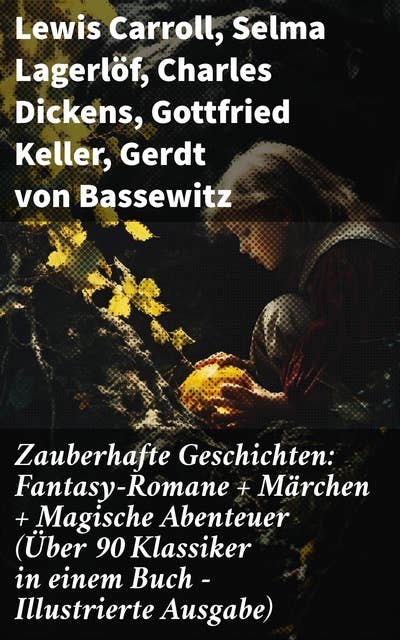 Zauberhafte Geschichten: Fantasy-Romane + Märchen + Magische Abenteuer (Über 90 Klassiker in einem Buch - Illustrierte Ausgabe)