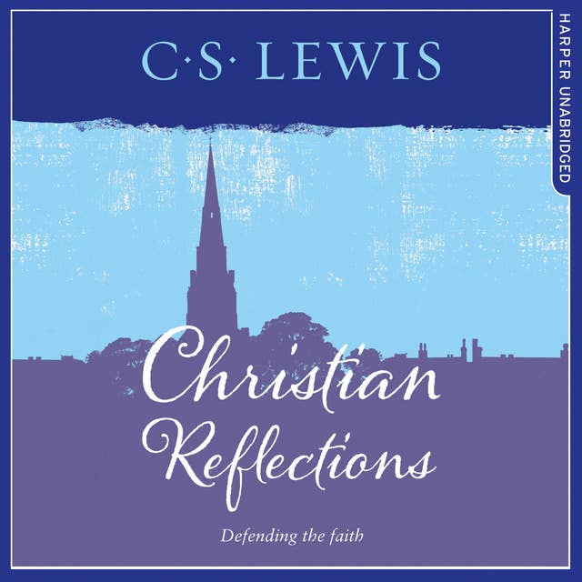 Cover for Christian Reflections