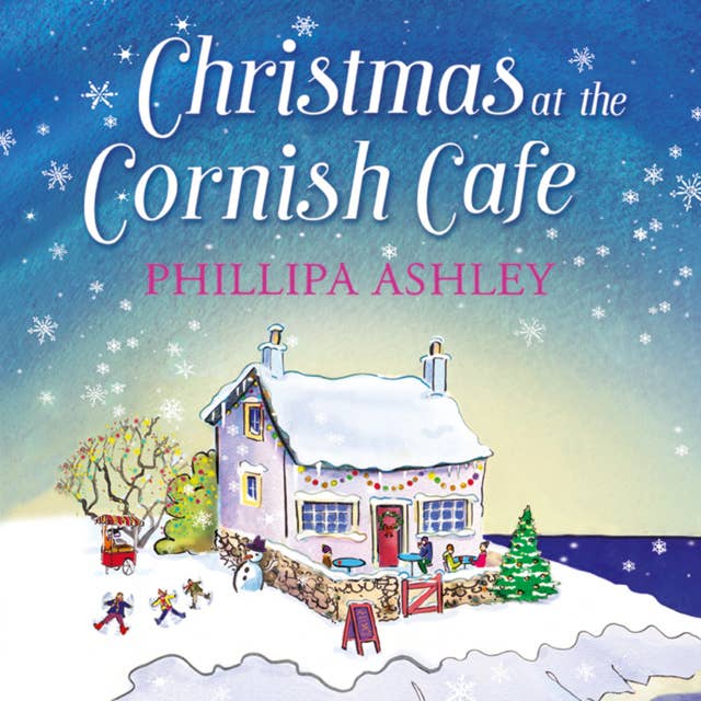 Cover for Christmas at the Cornish Café