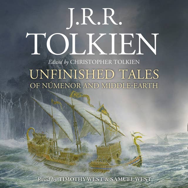 Cover for Unfinished Tales of Númenor and Middle-Earth