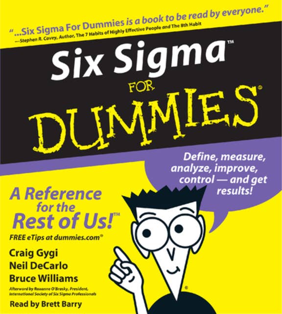 Cover for Six Sigma For Dummies