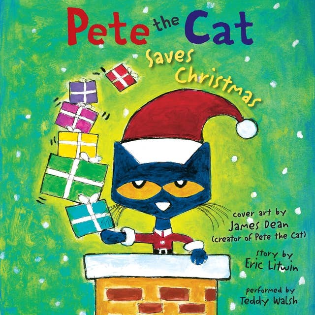 Cover for Pete the Cat Saves Christmas