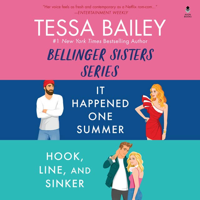 Tessa Bailey Book Set 3 DA Bundle: It Happened One Summer / Hook, Line, and Sinker