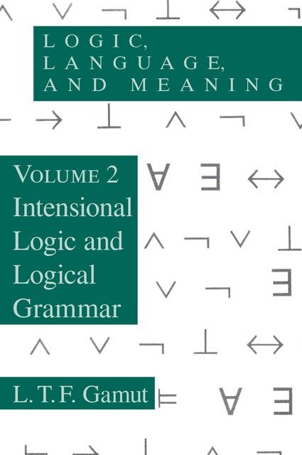 Intensional Logic and Logical Grammar