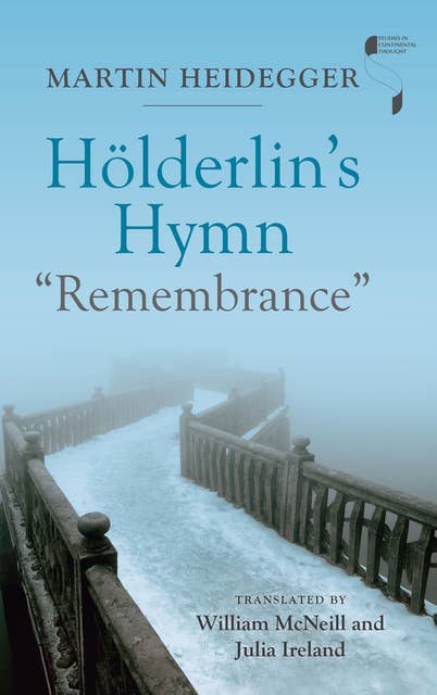 Cover for Hölderlin's Hymn "Remembrance"
