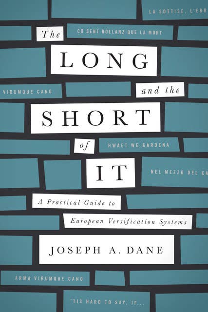 The Long and the Short of It: A Practical Guide to European Versification Systems
