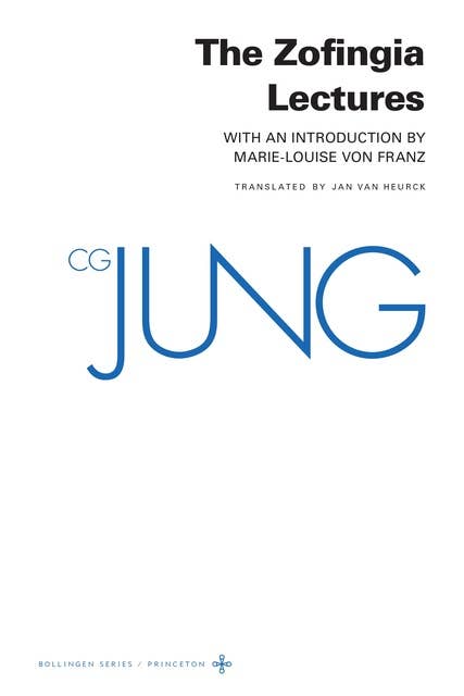 Collected Works of C. G. Jung, Supplementary Volume A: The Zofingia Lectures