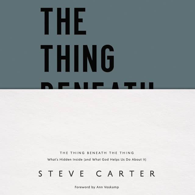 Cover for The Thing Beneath the Thing: What's Hidden Inside (and What God Helps Us Do About It)