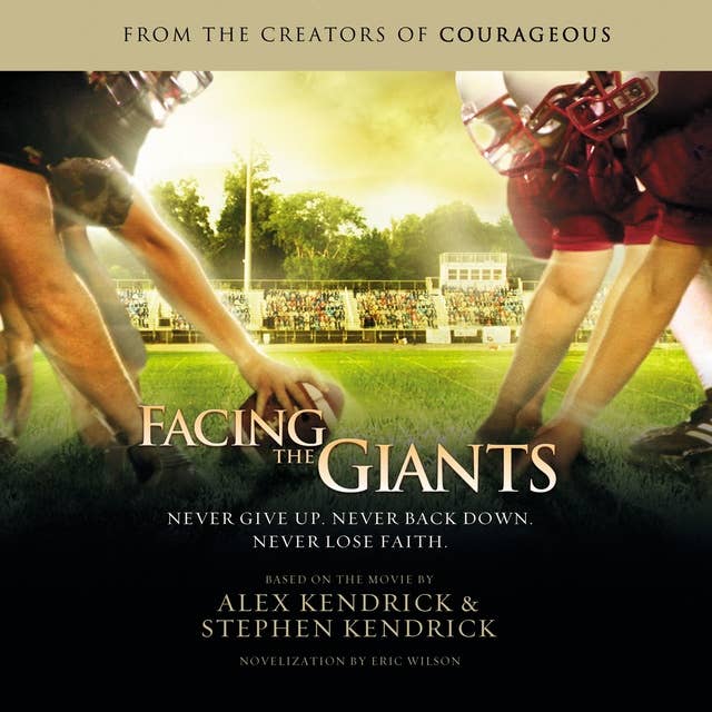 Cover for Facing the Giants: novelization by Eric Wilson