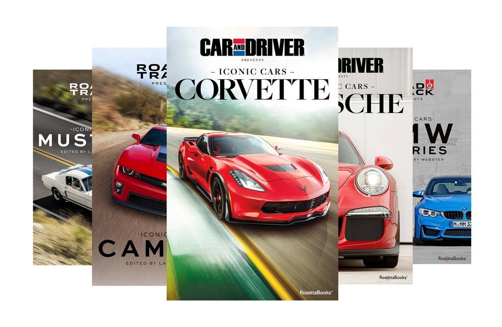 Iconic Cars 5-Book Bundle: Mustang, Camaro, Corvette, Porsche, BMW M Series