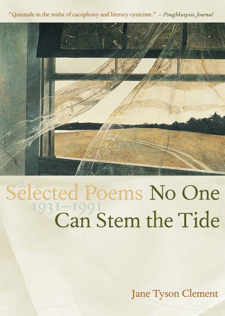 No One Can Stem the Tide: Selected Poems 1931-1991