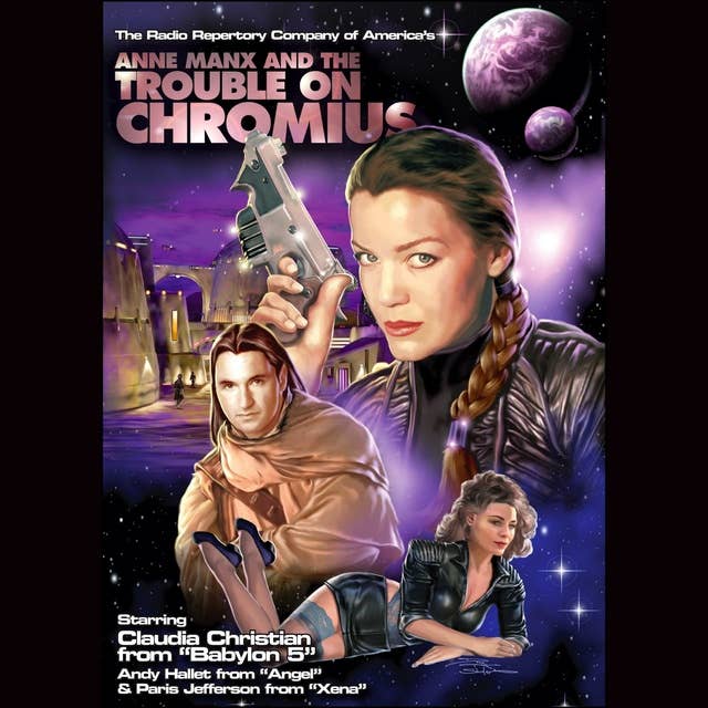 Cover for Anne Manx and the Trouble On Chromius