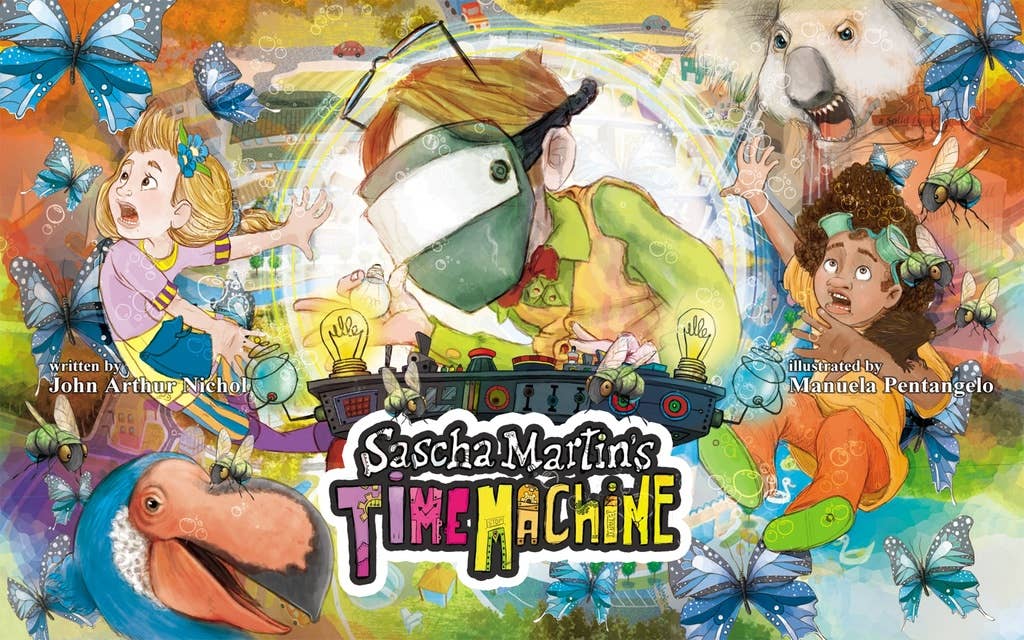 Sascha Martin's Time Machine: A kids' sci-fi misadventure that will have you in stitches. It's funny too.