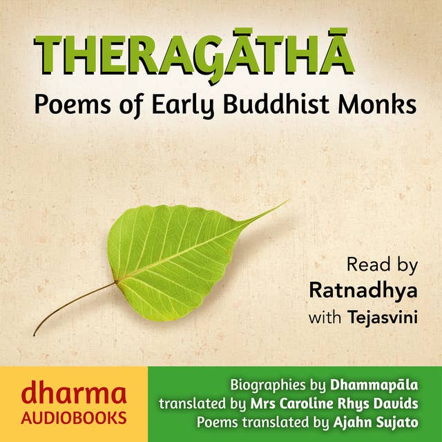 Theragatha: Poems of Early Buddhist Monks
