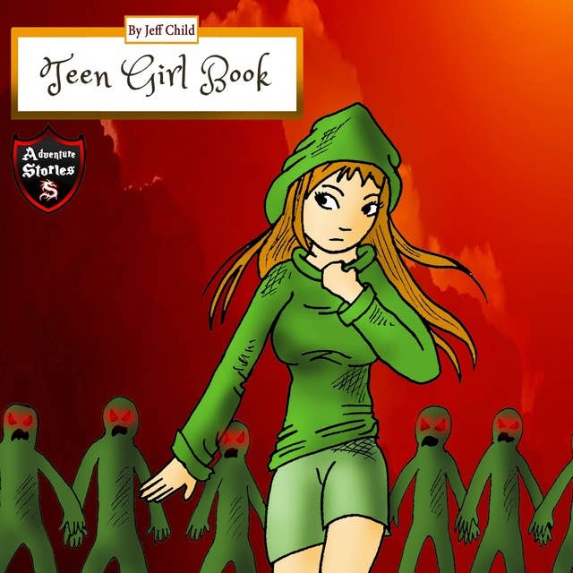 Teen Girl Book: Diary of a Green Monster Girl