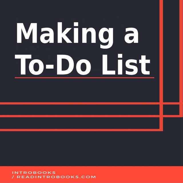 Making a To-Do List
